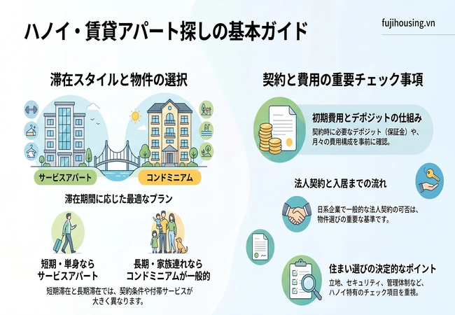 ハノイ賃貸アパートの受付・管理会社対応チェックリスト|日本人向け入居後サポート確認ガイド